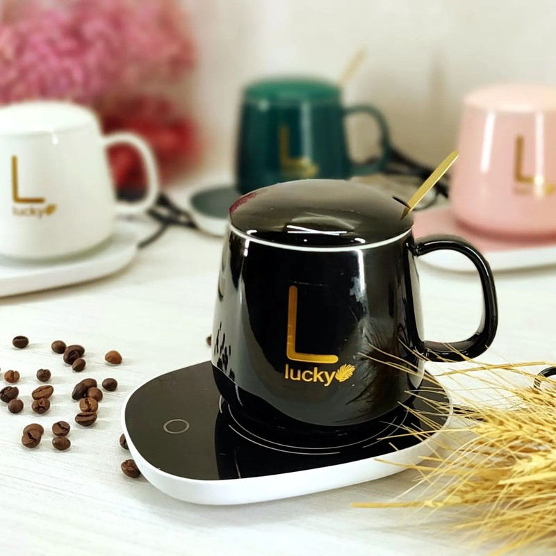 ماگ هيتردار لاكي جعبه دار