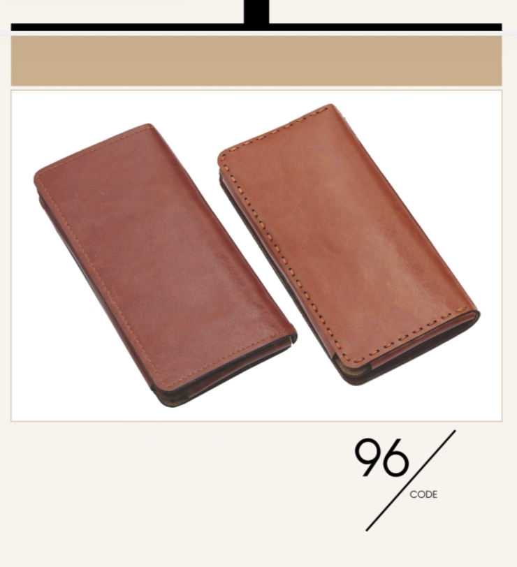 کیف پول و موبایل چرم